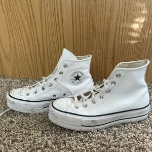 Platform converse high tops